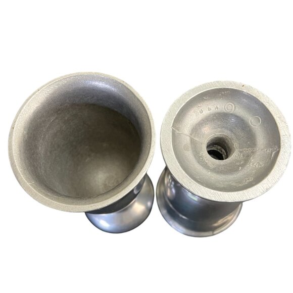 Cocktail Shaker With Wilton Pewter Metal Pair of Large 7"inches 12 Ounce Drink - Picture 15 of 16